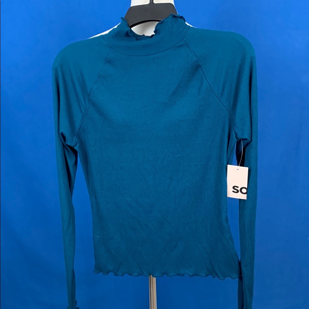 SO Women's Teal Long Sleeve Top
